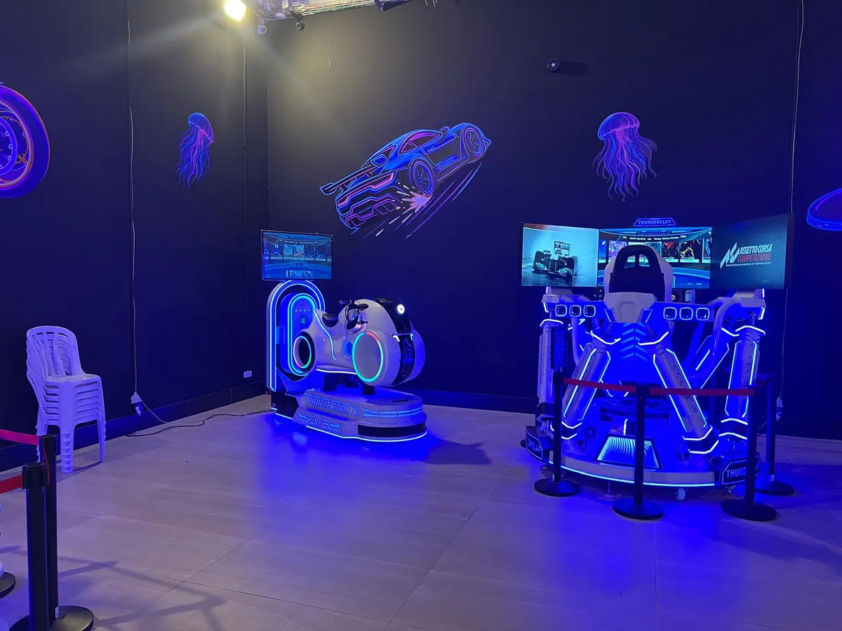 מתחם Space Run VR בראשון לציון — חלל VR ממוזג ומסודר