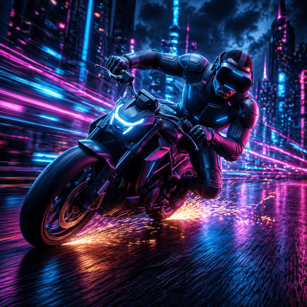Motorcycle Storm